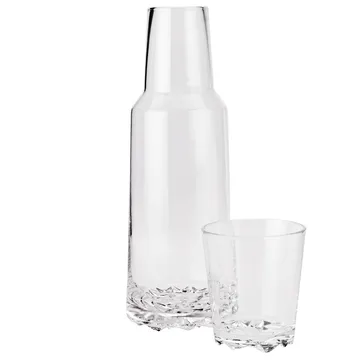 Glacier carafe with glasses - clear - Stelton