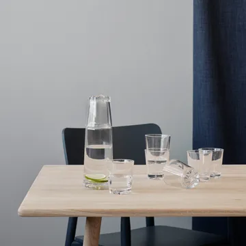 Glacier carafe with glasses - clear - Stelton
