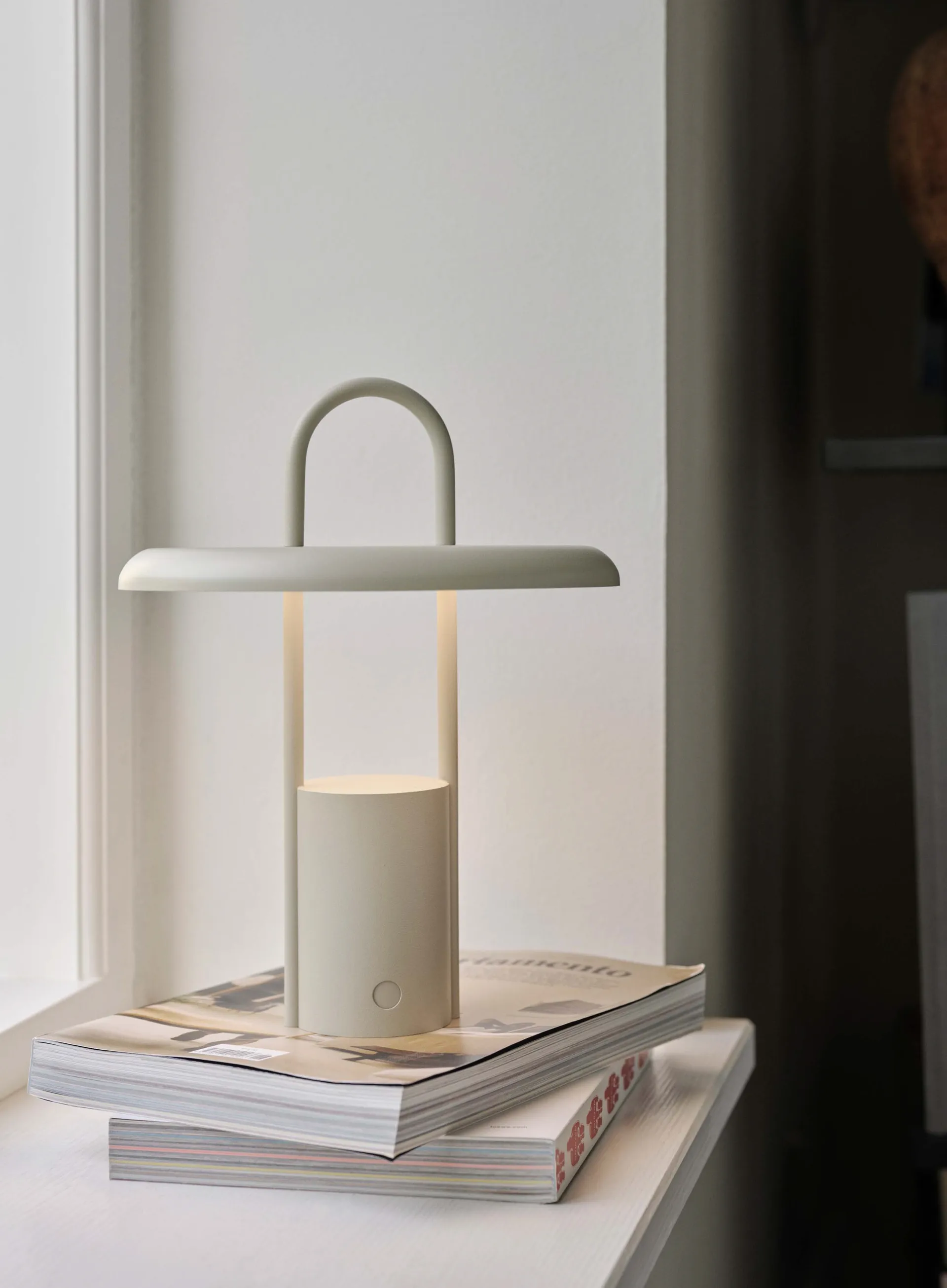 Pier LED-lamp portable 25 cm, Sand Stelton