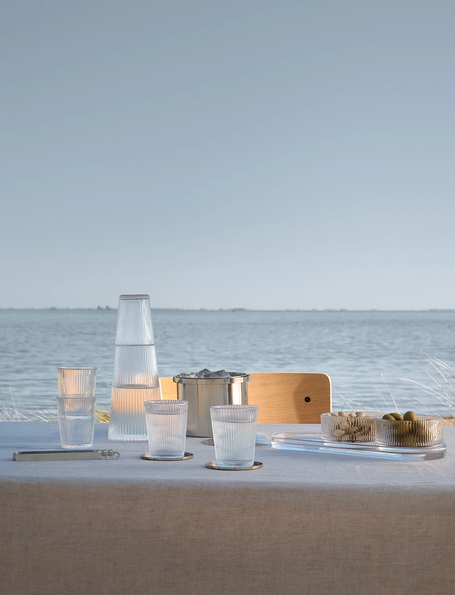 Pilastro drinking glass 15 cl 6-pack, Clear Stelton