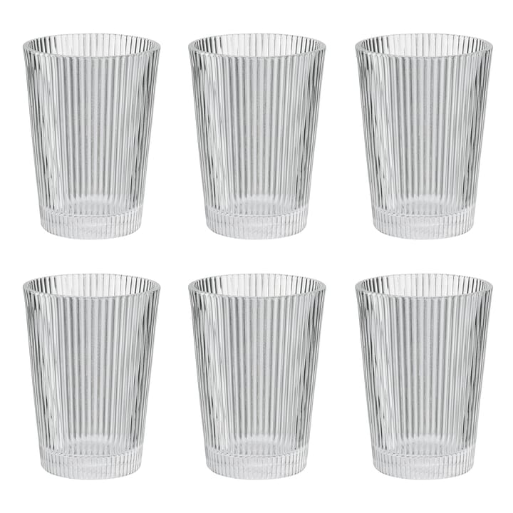 Pilastro drinking glasses 6-pack, 24 cl Stelton