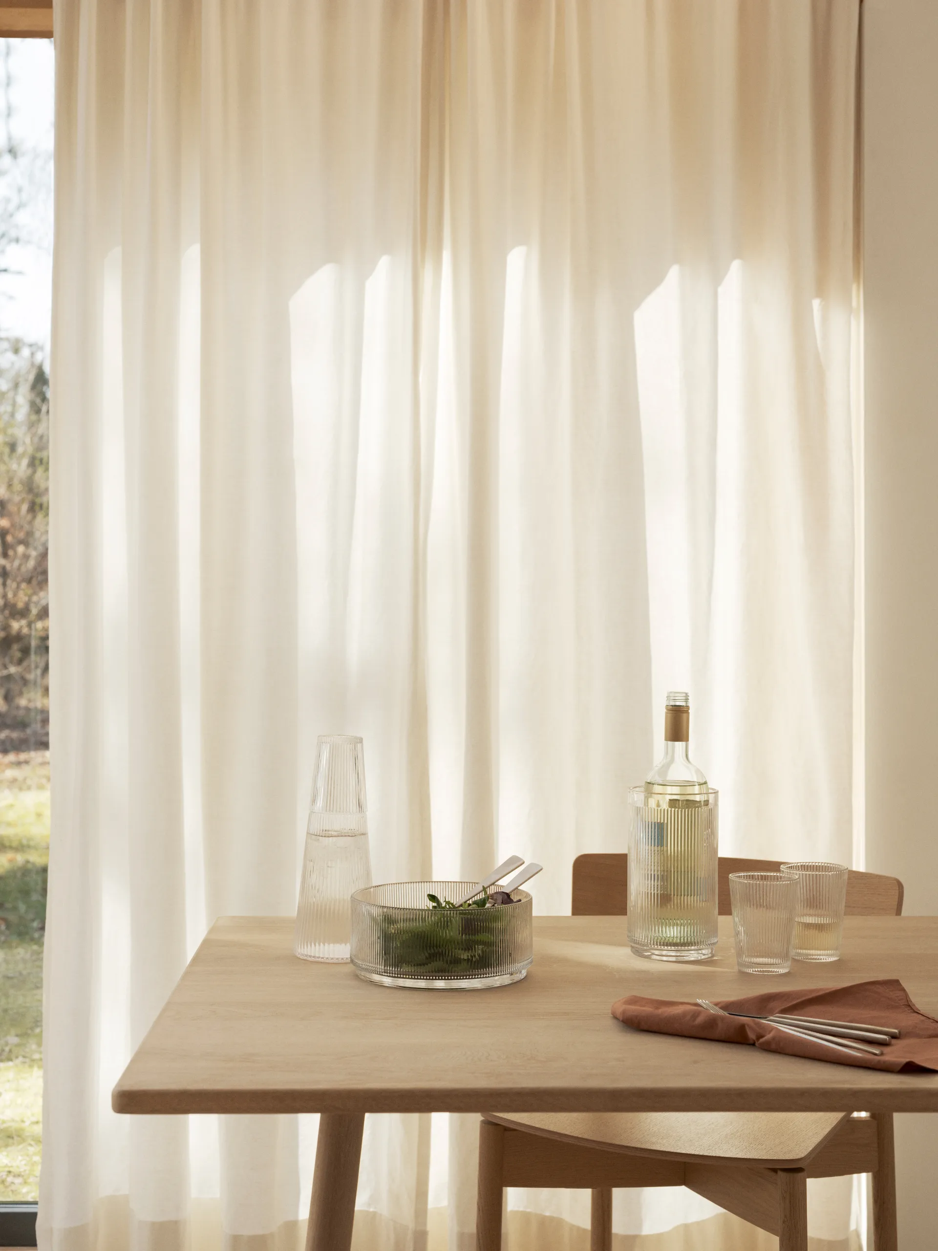 Pilastro serving bowl Ø21 cm, Clear Stelton