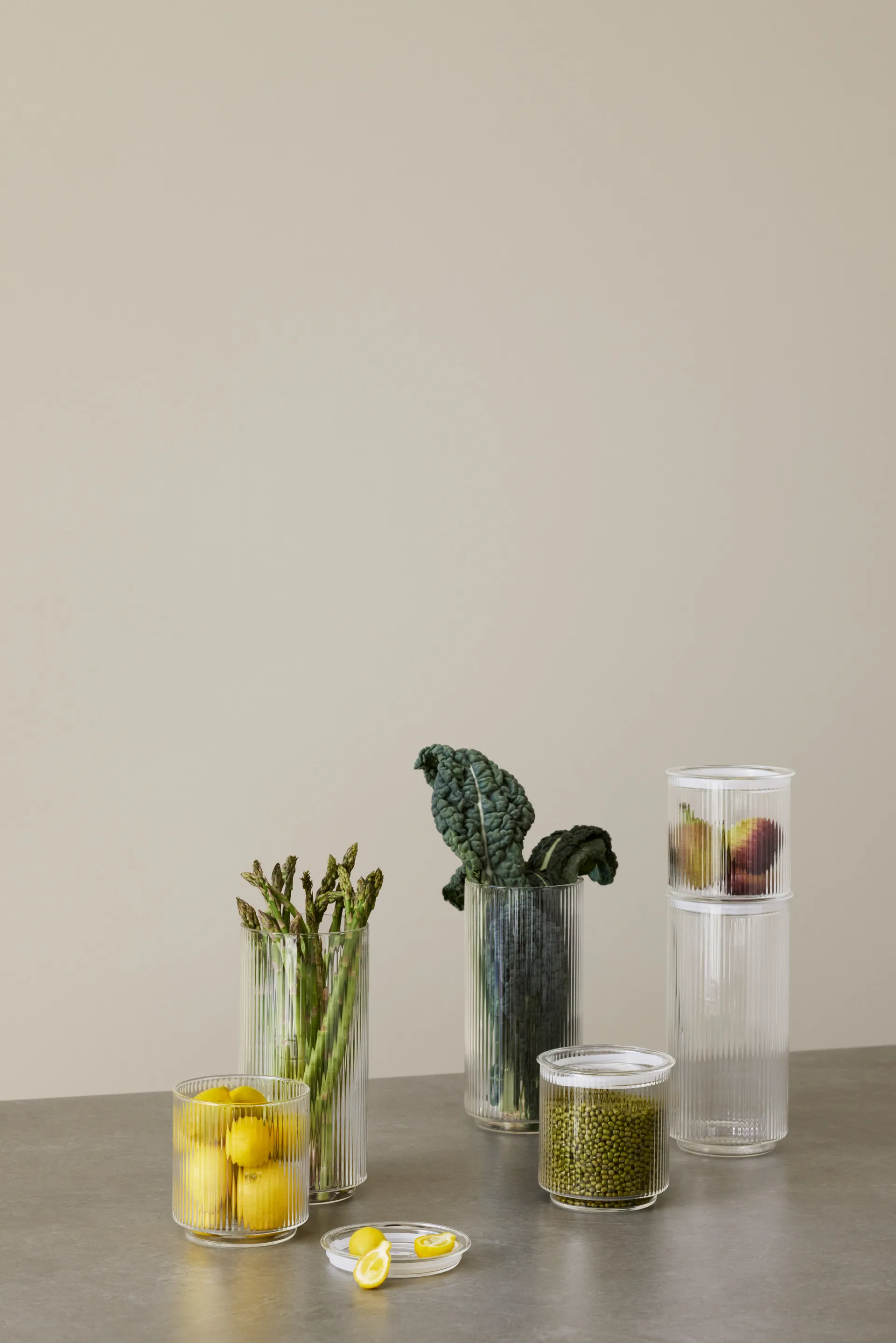 Pilastro storage jar clear, 1.3 L Stelton