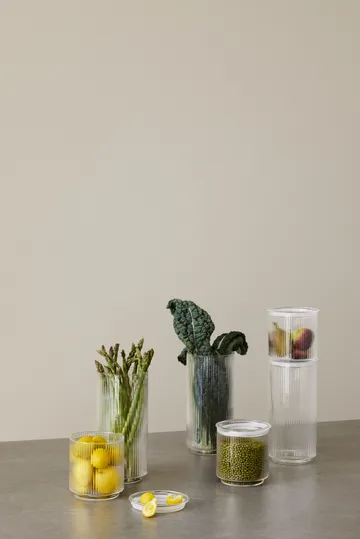 Pilastro storage jar clear - 1.3 L - Stelton
