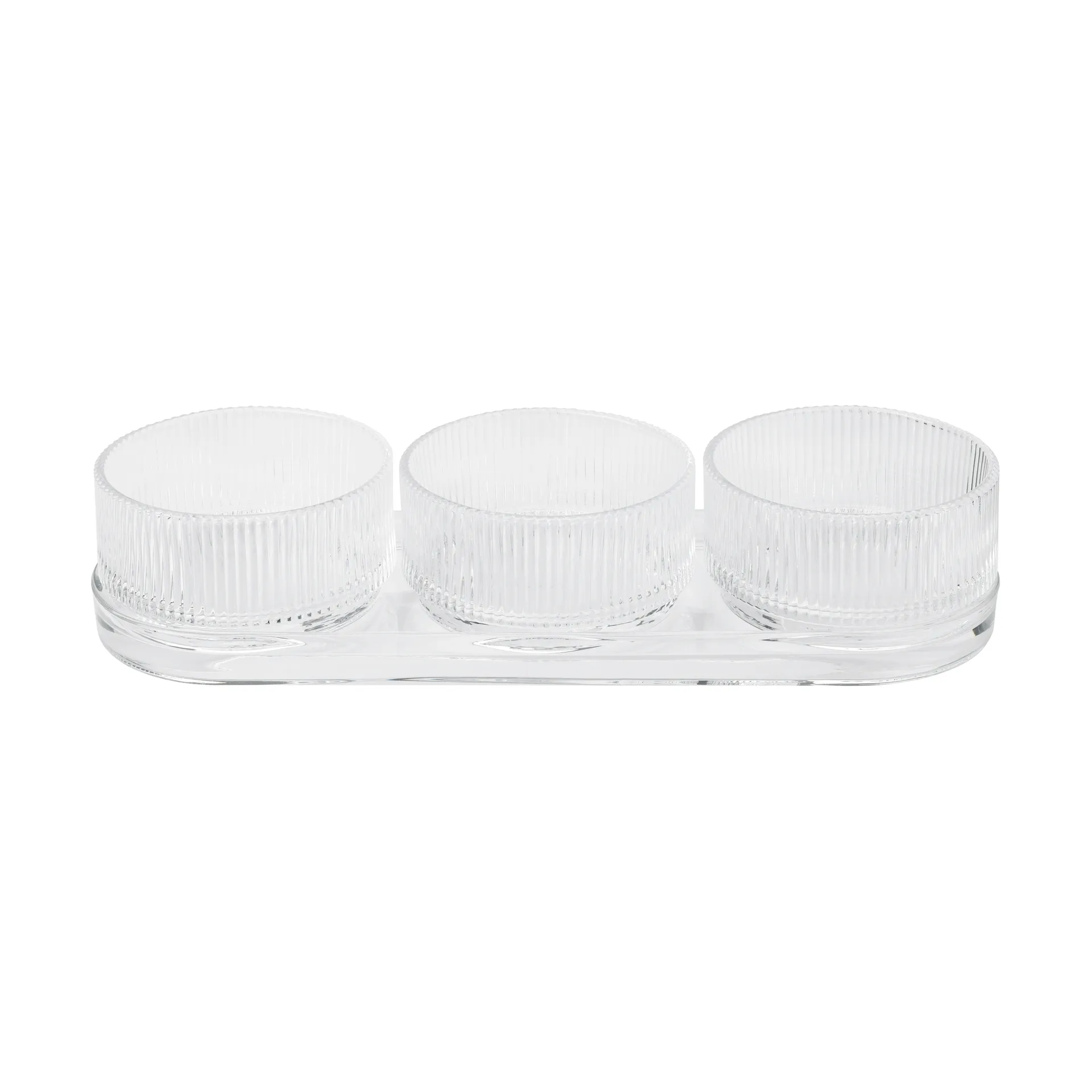 Pilastro tapas set 4 parts, Clear Stelton