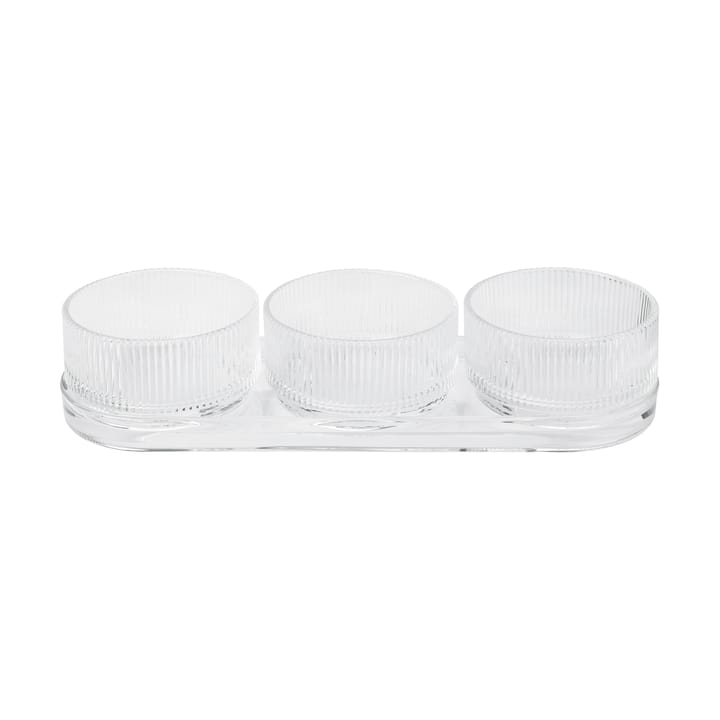 Pilastro tapas set 4 parts - Clear - Stelton