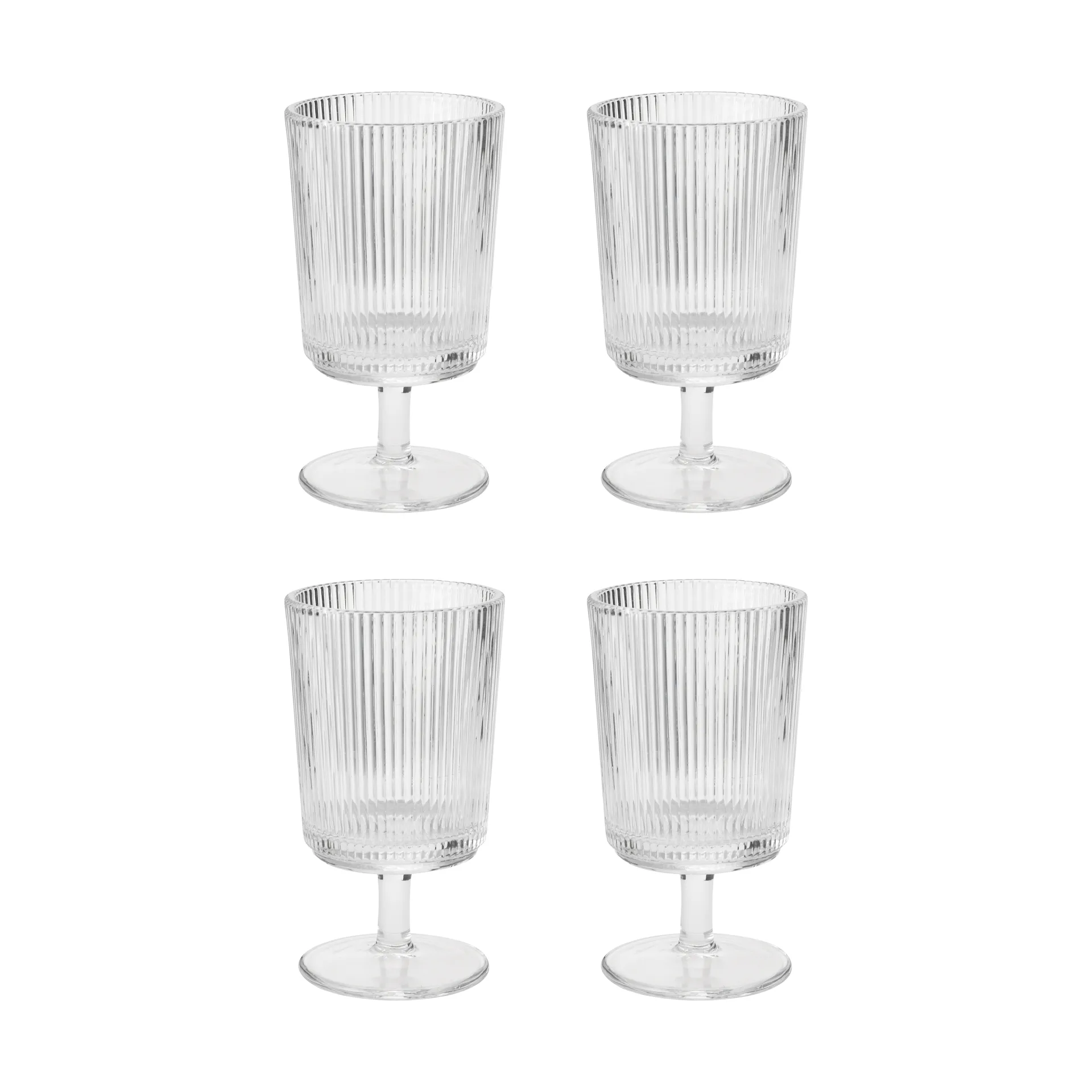Pilastro wine glass 18 cl 4-pack, Clear Stelton