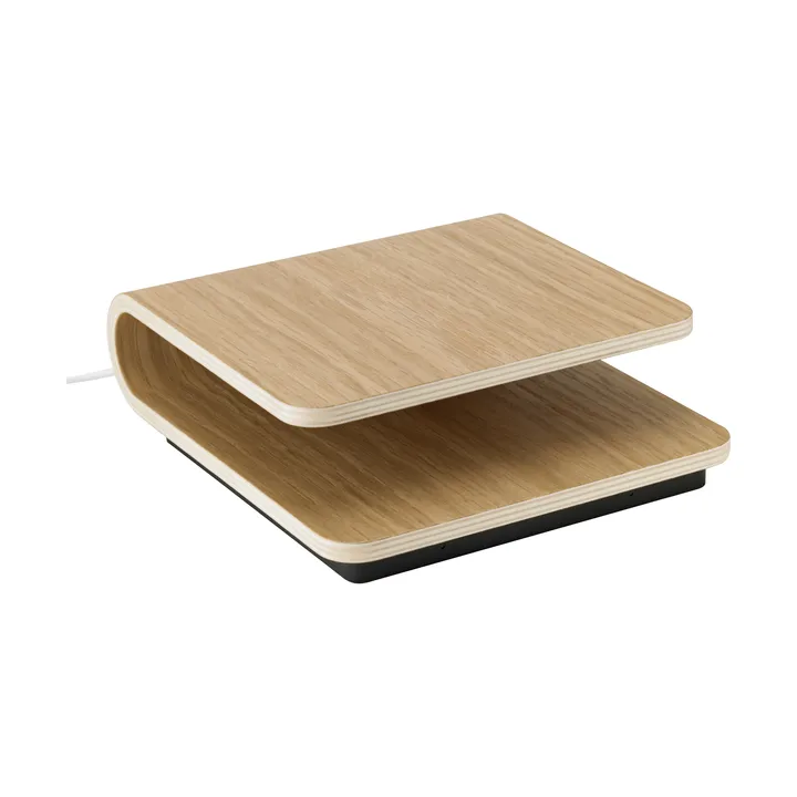 Ro wireless charger - Oak - Stelton