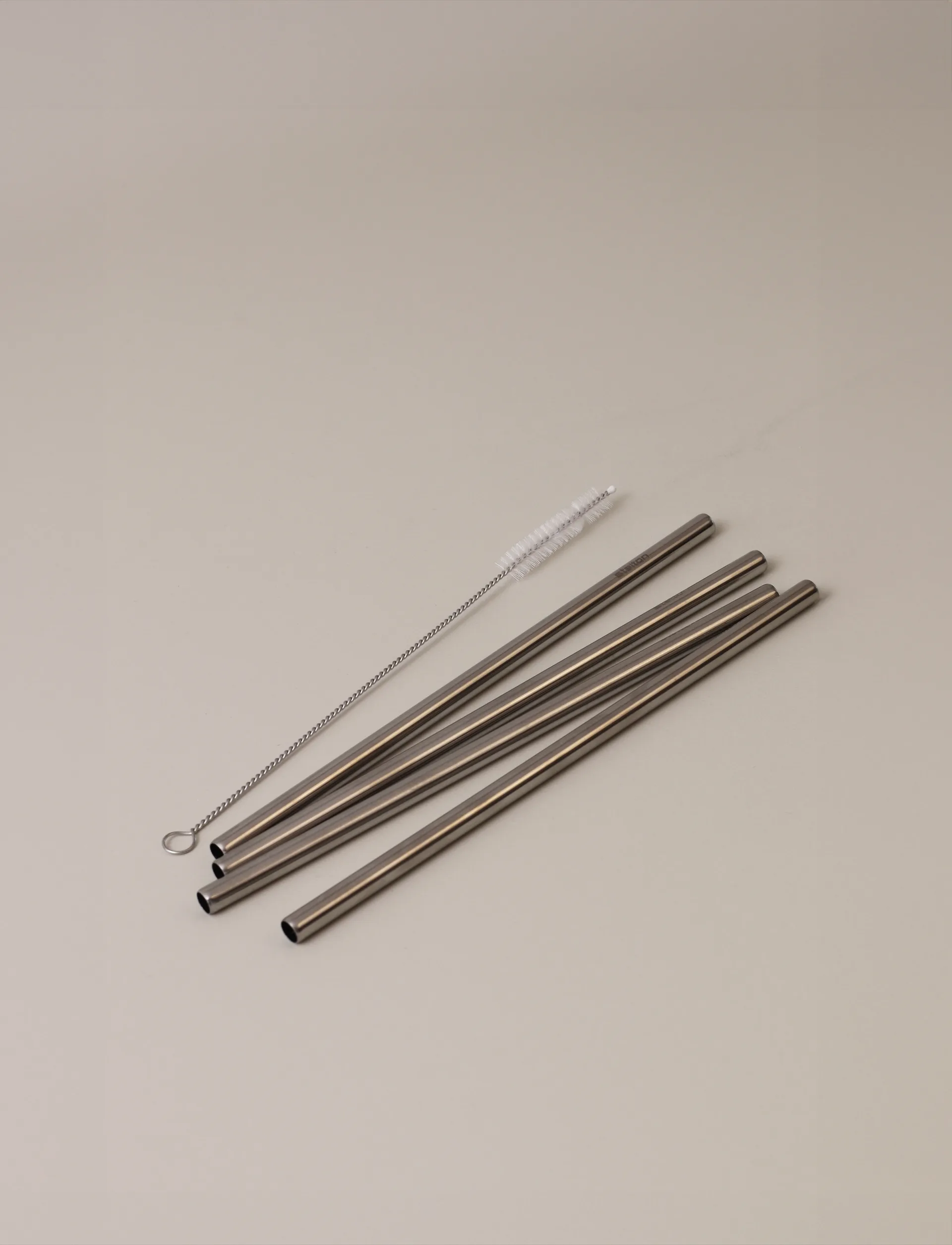 Stelton reusable straws 4-pack, Steel Stelton