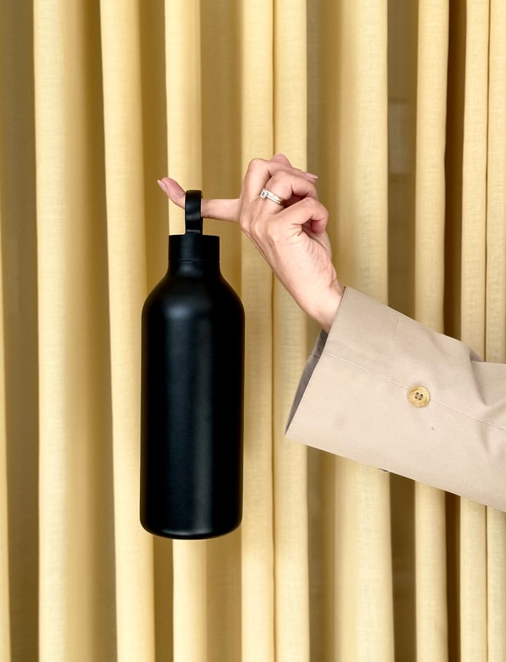 Tabi thermos bottle 1 L, Black Stelton