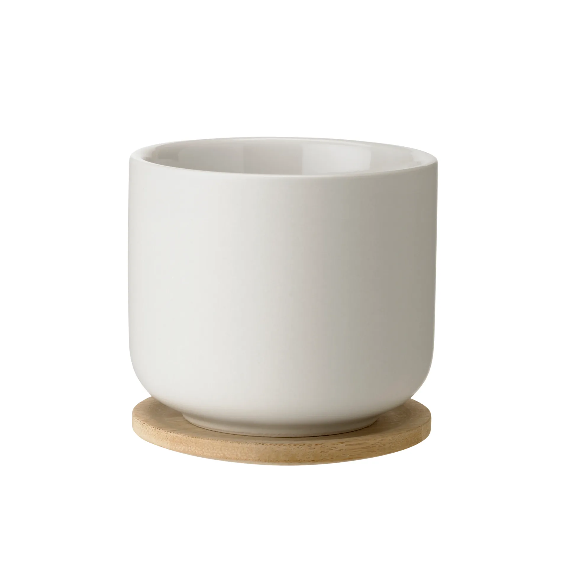 Theo mug with coaster, Sand Stelton