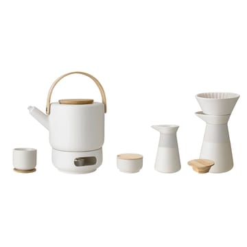 Theo mug with coaster - Sand - Stelton