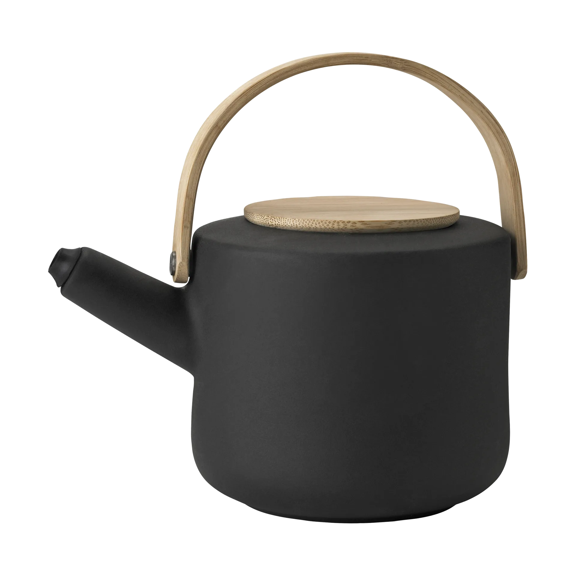 Theo Teapot 0.7 L, Black Stelton