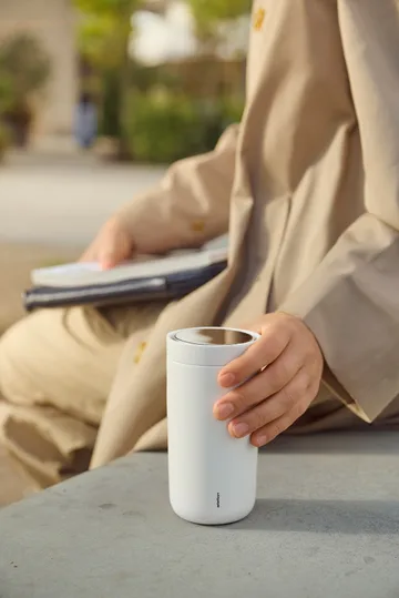 To Go Click mug 0.2 l - Soft chalk - Stelton