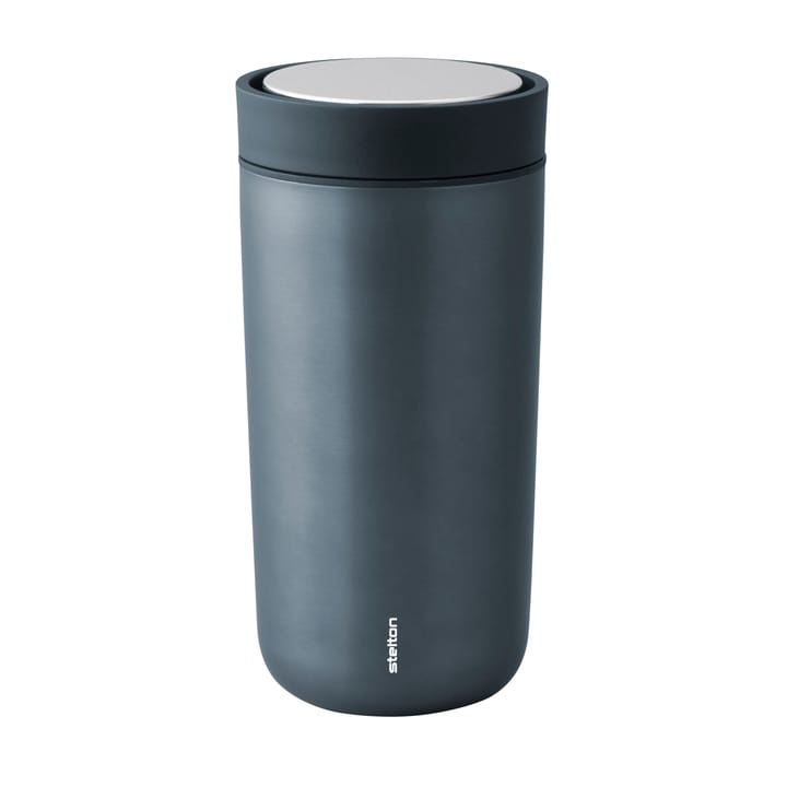 To Go Click mug 0.4 l - blue metallic - Stelton