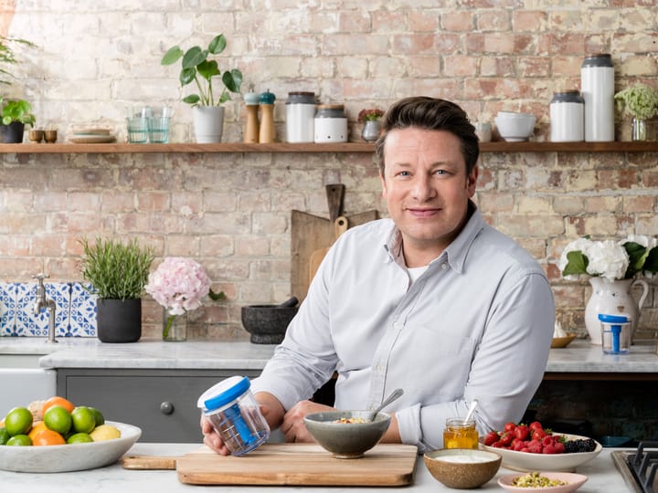 Jamie Oliver Chop & Shaker, Blue Tefal