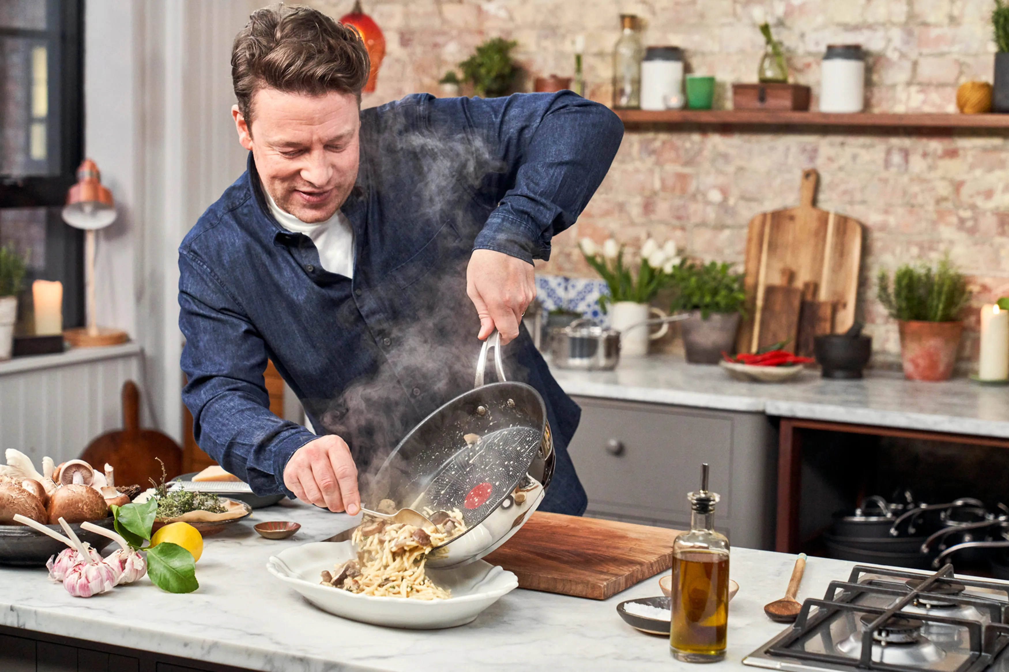 Tefal Jamie Oliver Cook's Classics Frying Pan - Thumbnail 4