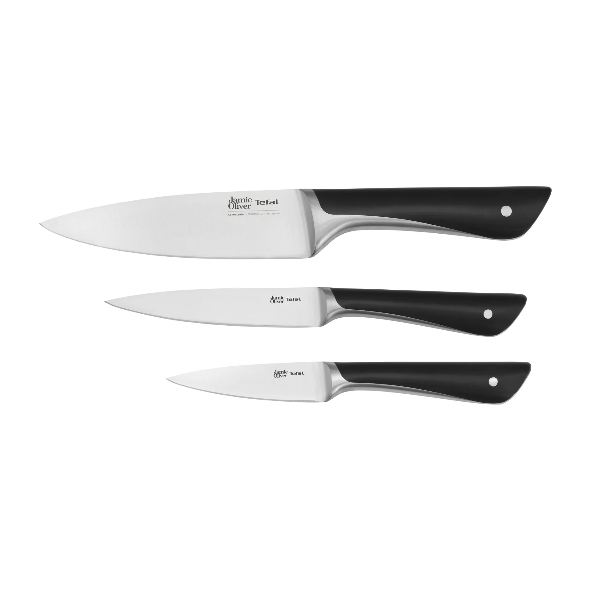 Jamie Oliver knife set, 3 pieces Tefal