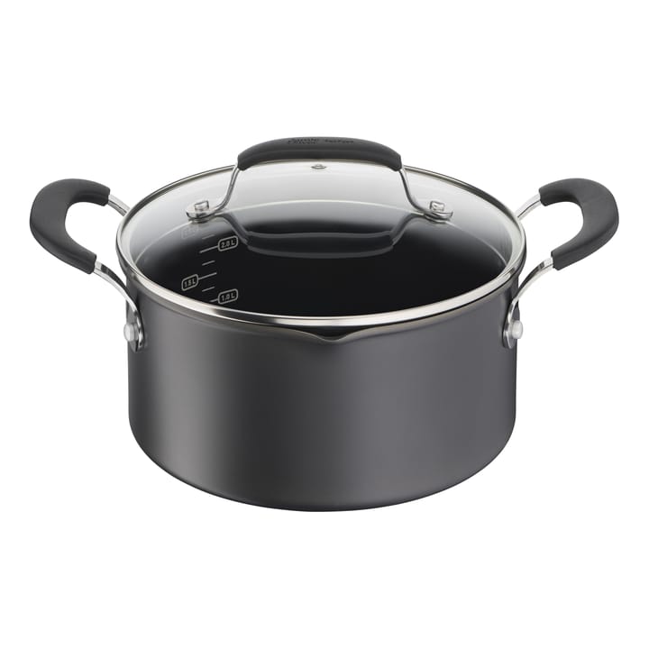 Jamie Oliver Quick & Easy anodised casserole dish hard  - 3 L - Tefal