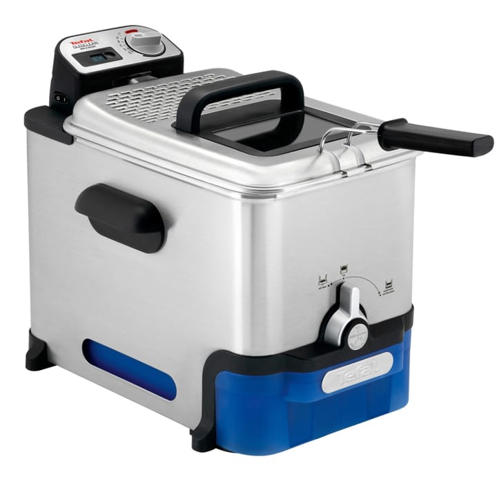 Oleoclean deep fryer digital timer, Silver-blue Tefal