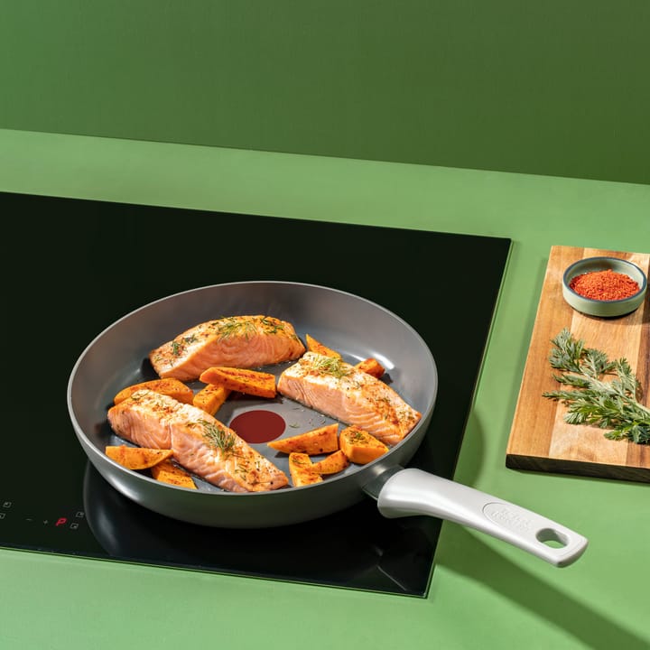 Renew ON frying pan set 3 pieces, Grey Tefal