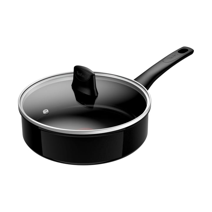 Renew ON sauce pan with lid Ø25.4 cm, Black Tefal