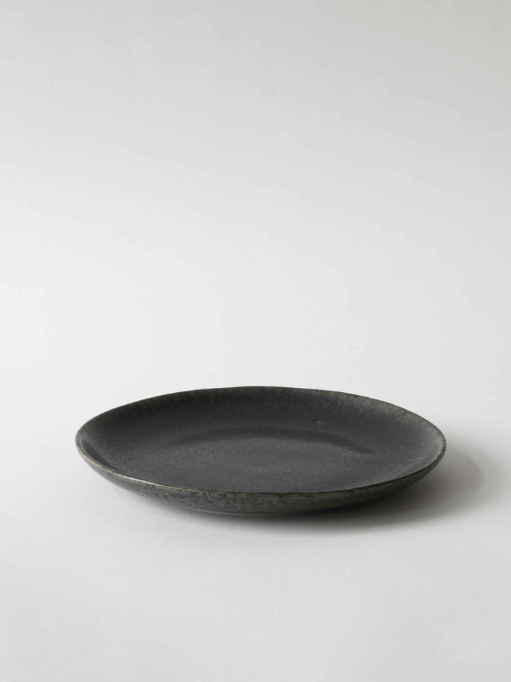 Bastia plate Ø21.5 cm - Black - Tell Me More