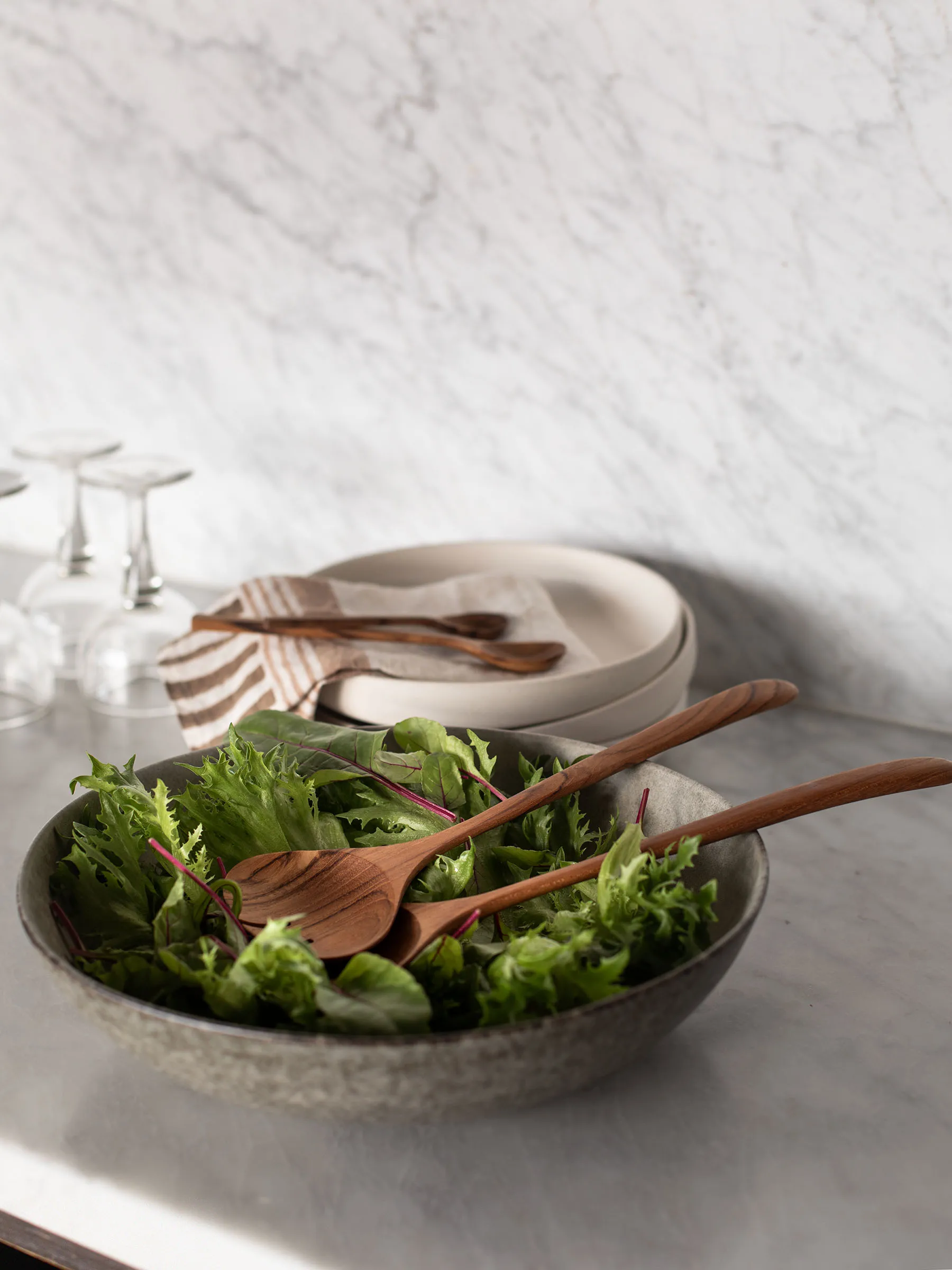 Bon salad bowl Ø30 cm, Stoneware Tell Me More