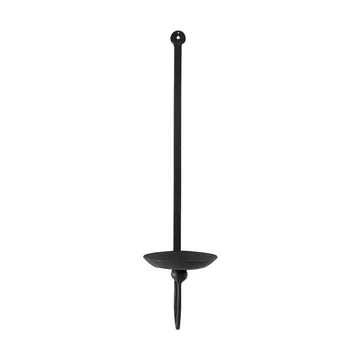 Boule wall candle holder for pillar candles - Black - Tell Me More