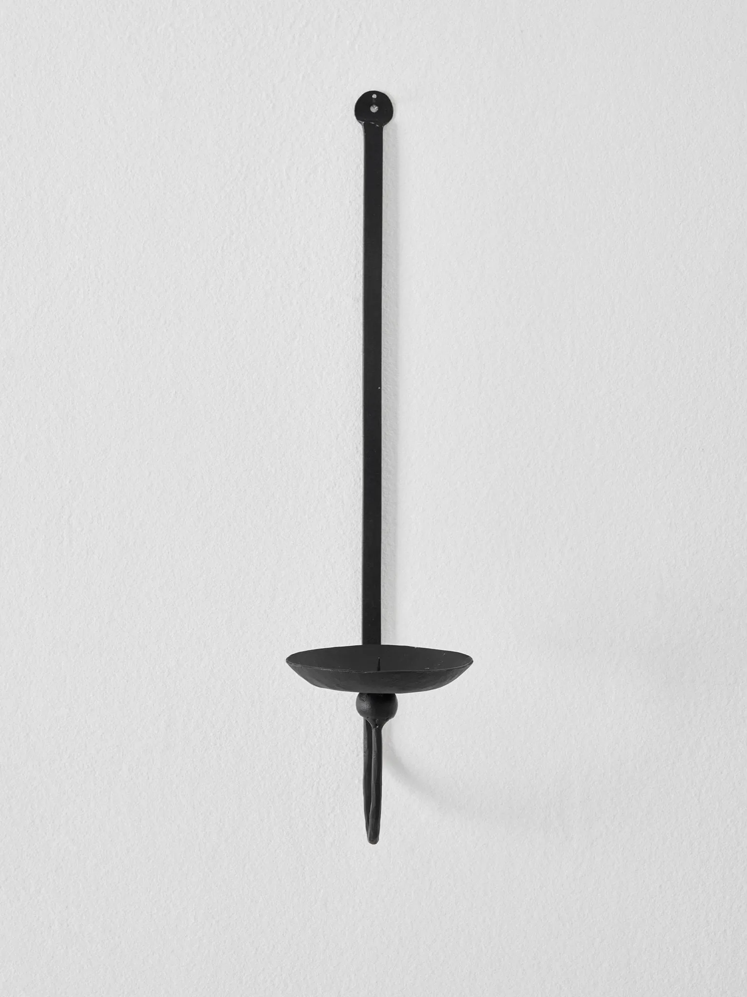 Boule wall candle holder for pillar candles, Black Tell Me More