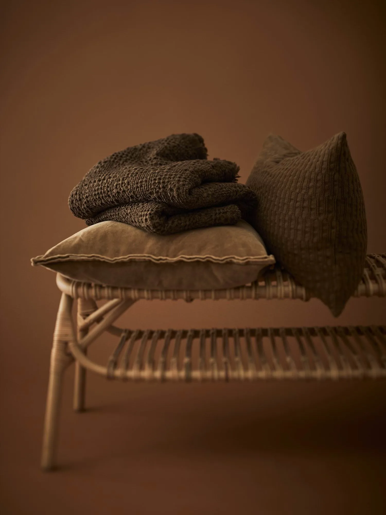 Claire cushion cover, Brown, 40x60 cm Tell Me More