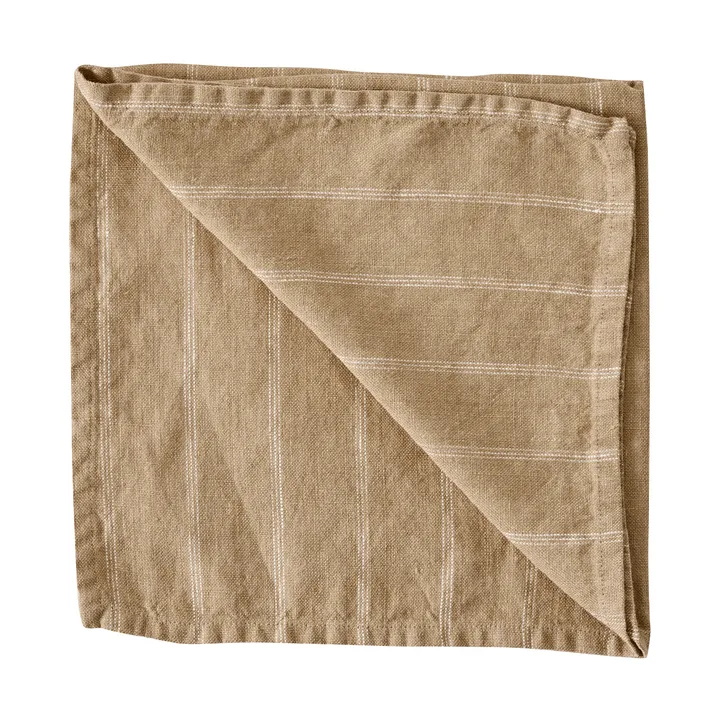 Dalia cloth napkin 50x50 - Warm yellow - Tell Me More