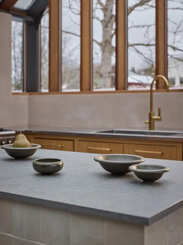 Elba bowl - Green brown, Ø13 cm - Tell Me More