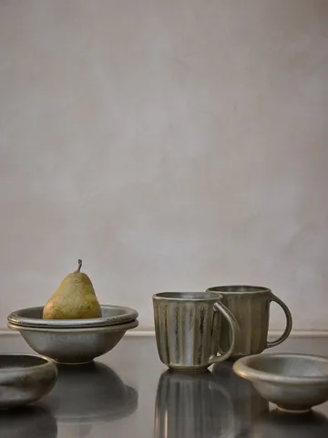 Elba bowl - Green brown, Ø18 cm - Tell Me More