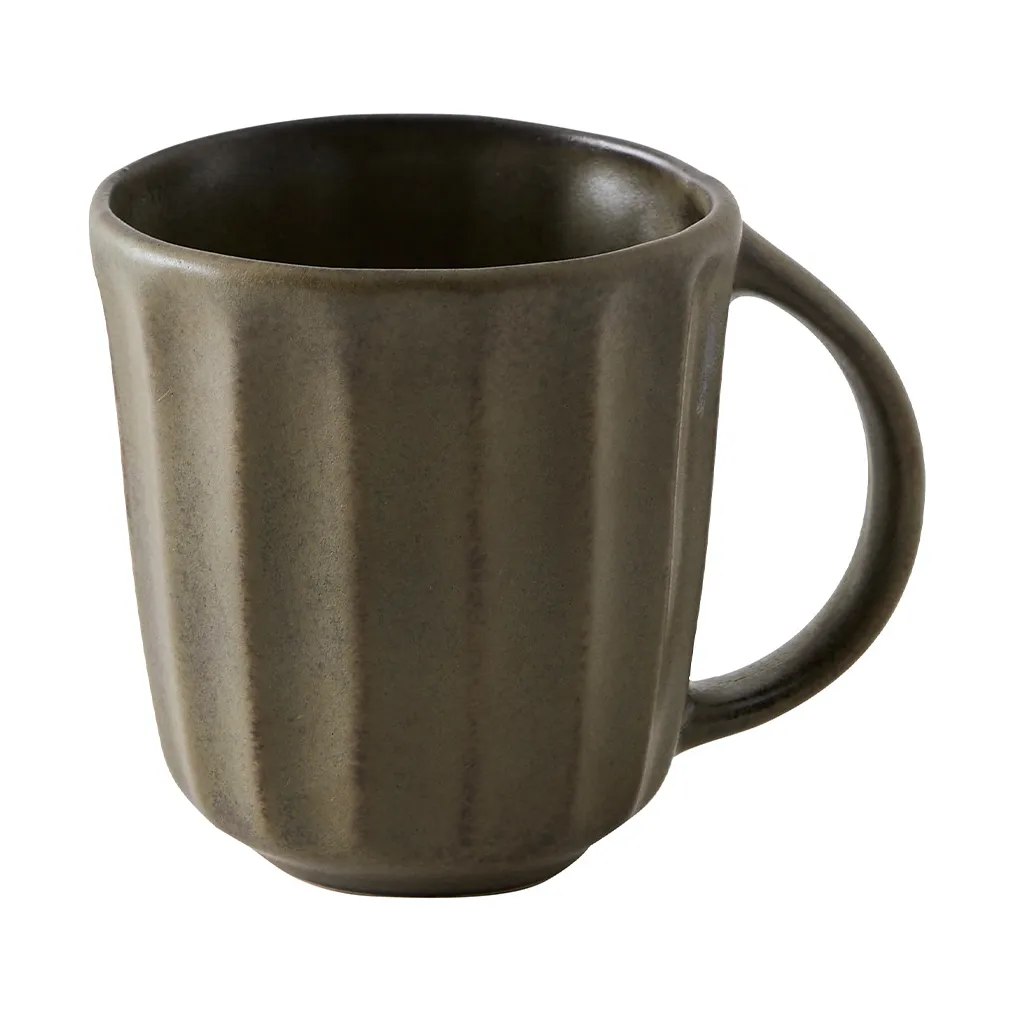 Elba mug, Green brown, 35 cl Tell Me More