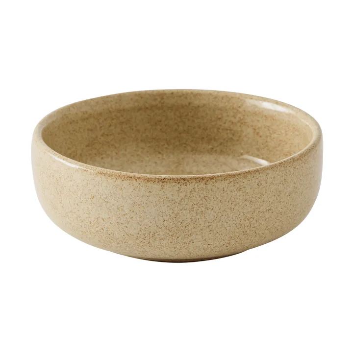 Elio bowl - Beige speckled, Ø14x5 cm - Tell Me More