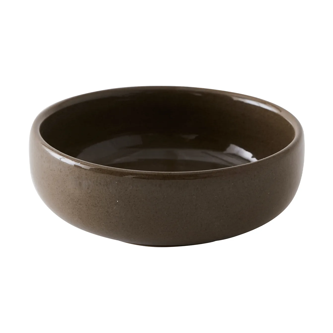 Elio bowl, Dark brown, Ø14x5 cm Tell Me More