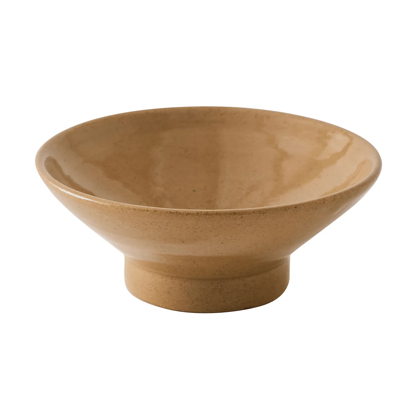 Elio footed bowl, Desert yellow, Ø14.5x6 cm Tell Me More