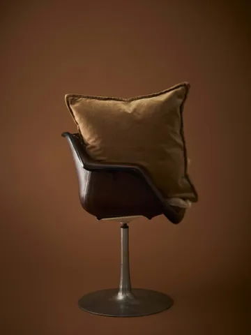 Gabrielle cushion cover - Brown, 50x50 cm - Tell Me More
