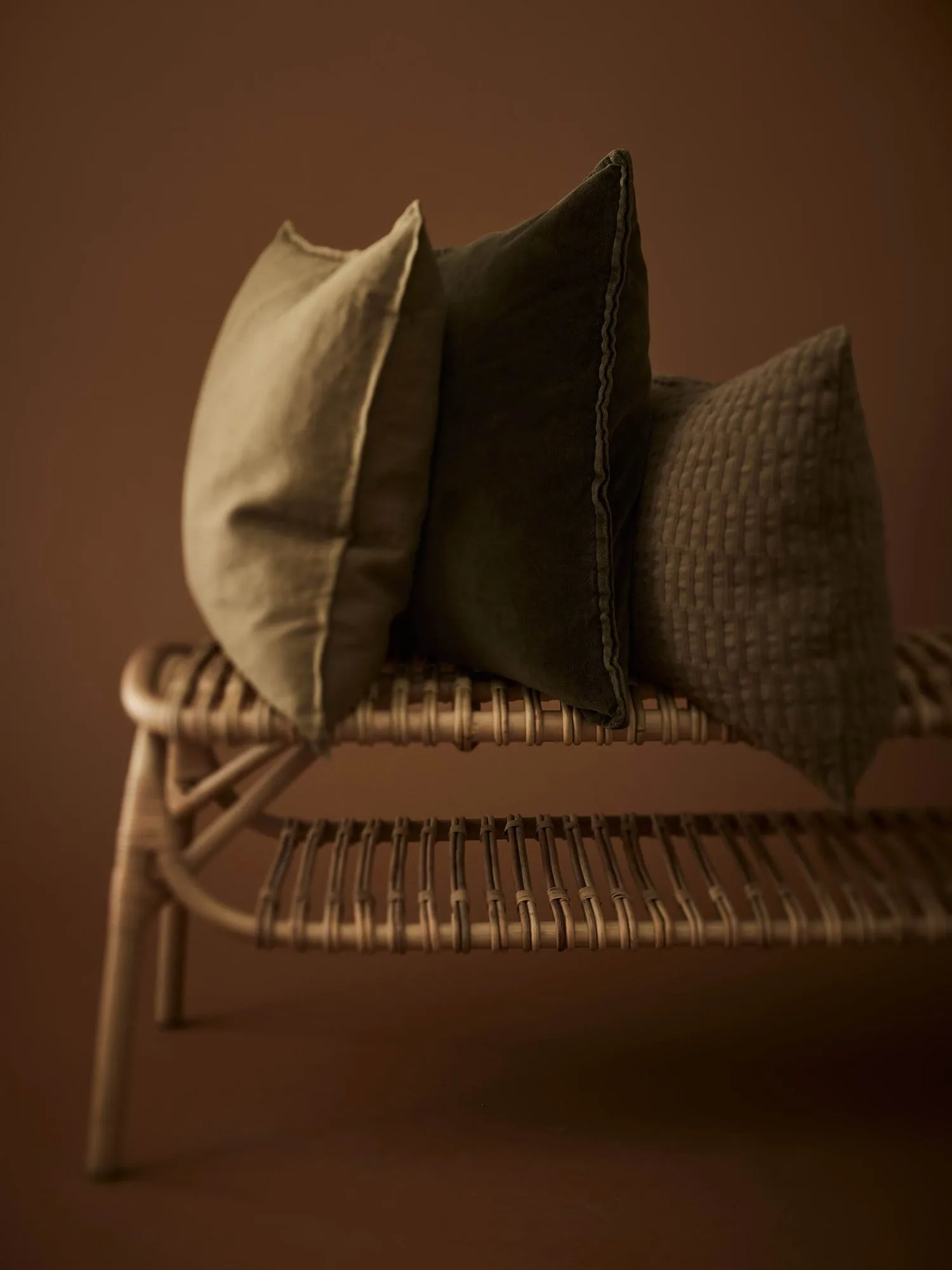 Gabrielle cushion cover, Green, 50x50 cm Tell Me More