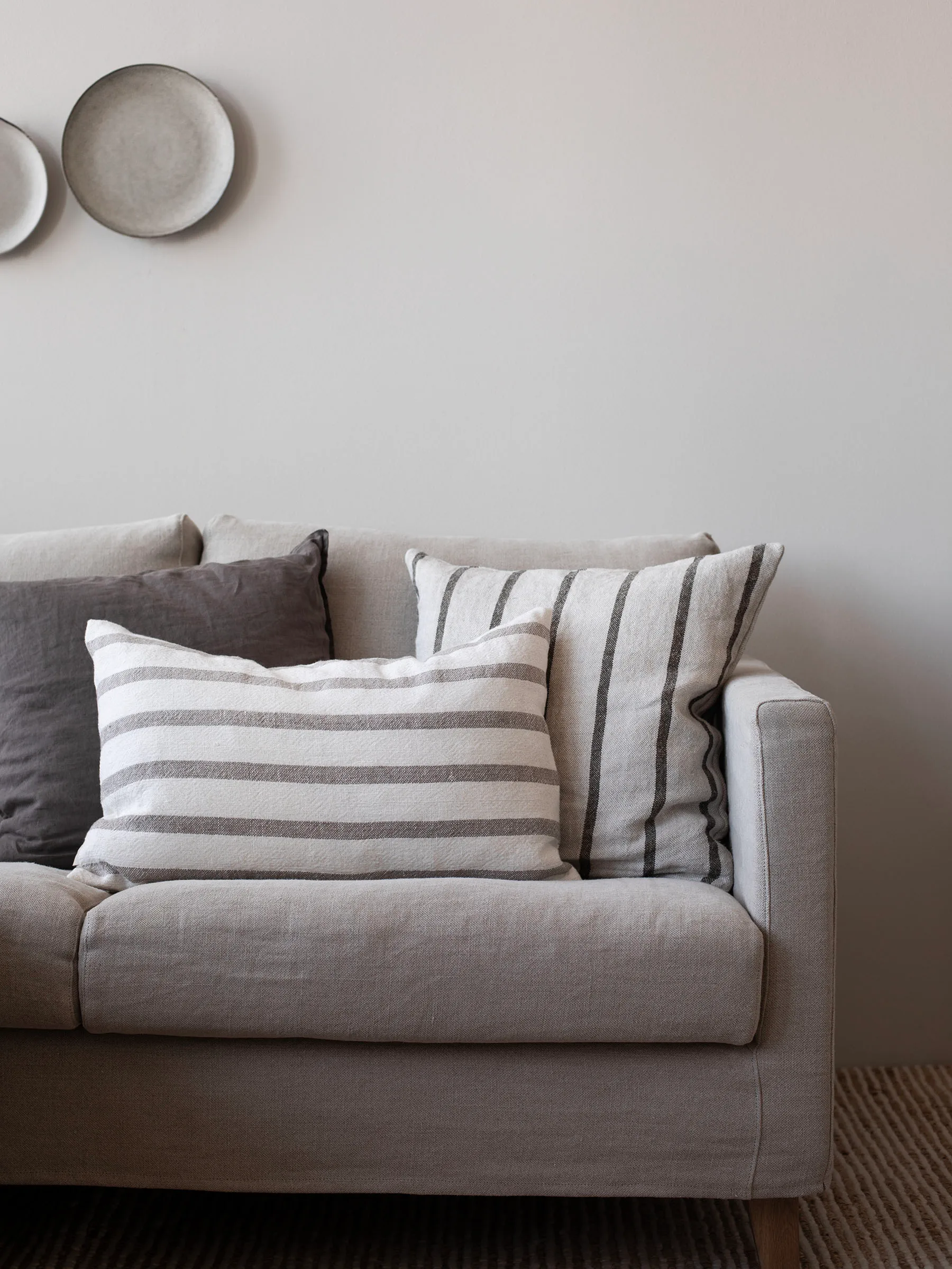 Gaston cushion cover 40x60 cm, Natural Tell Me More