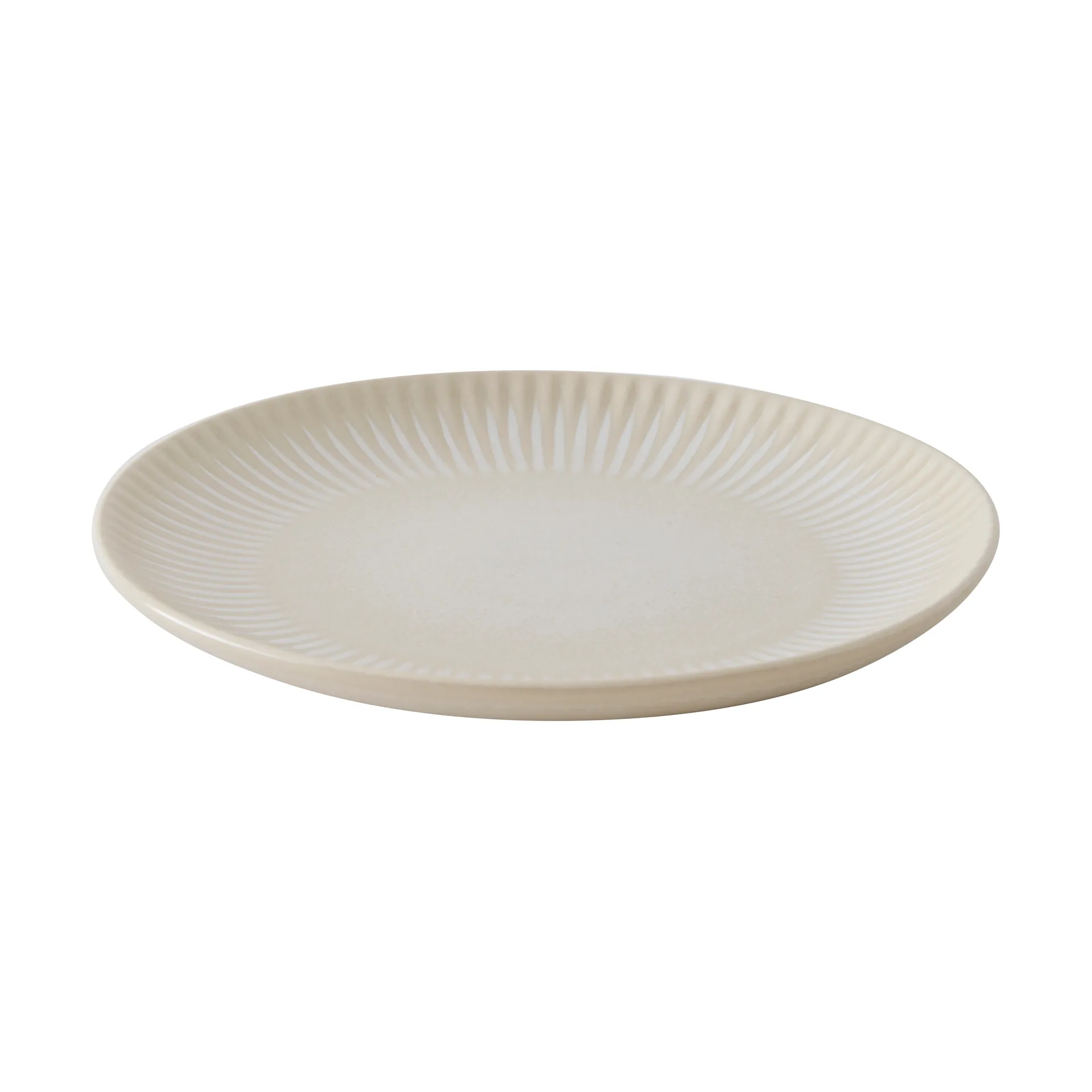 Granada plate Ø22 cm, Cream white-beige Tell Me More