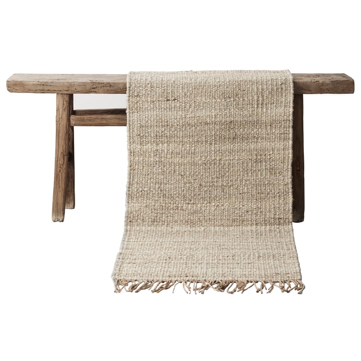Hemp rug bleached (beige) - 60x90 cm - Tell Me More
