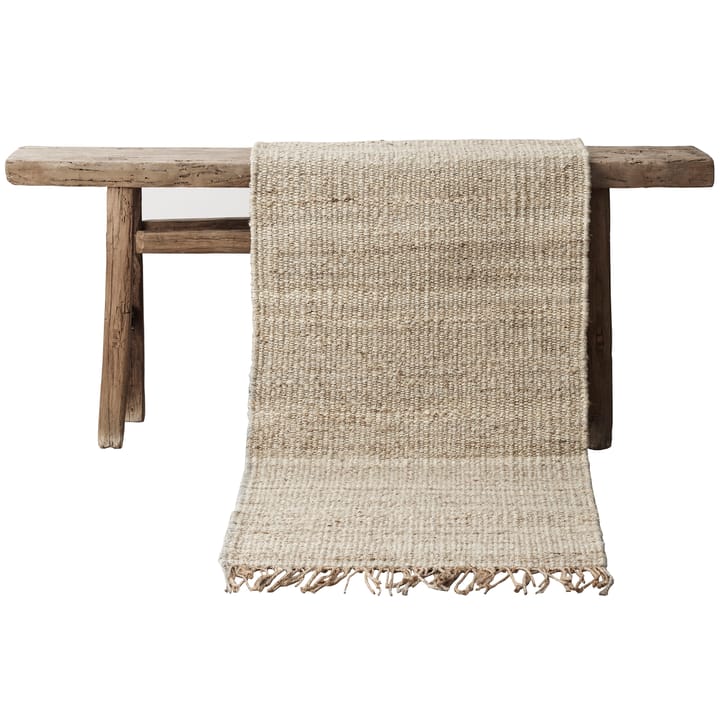 Hemp rug bleached (beige) - 80x150 cm - Tell Me More