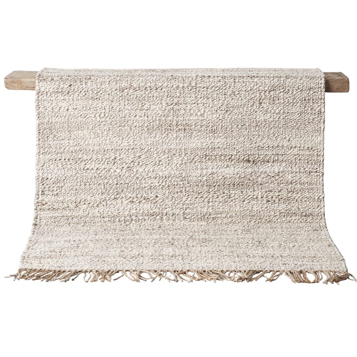 Hemp rug  nature-white, 140x200 cm Tell Me More