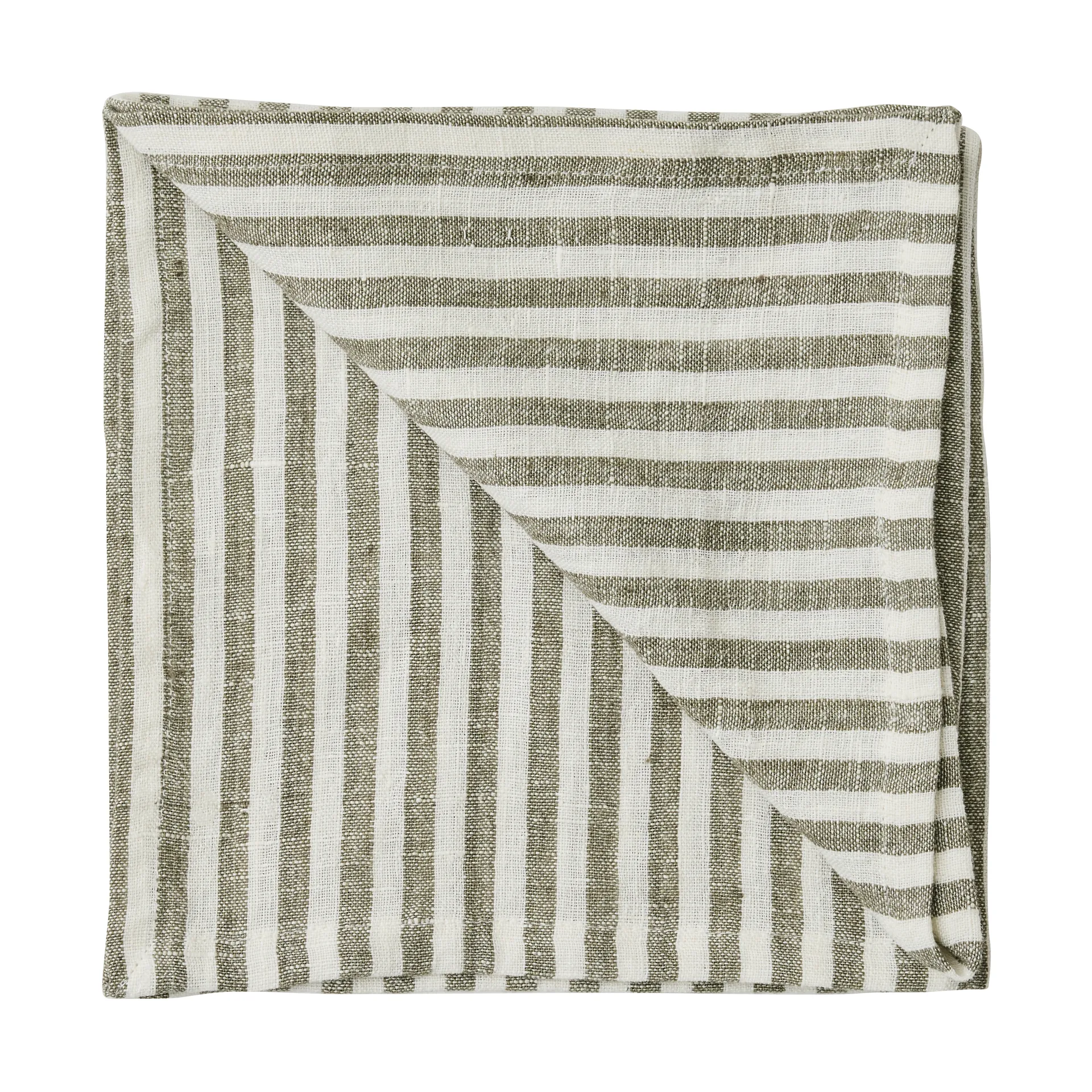 Leon fabric napkin 45x45 cm, Seagrass Tell Me More