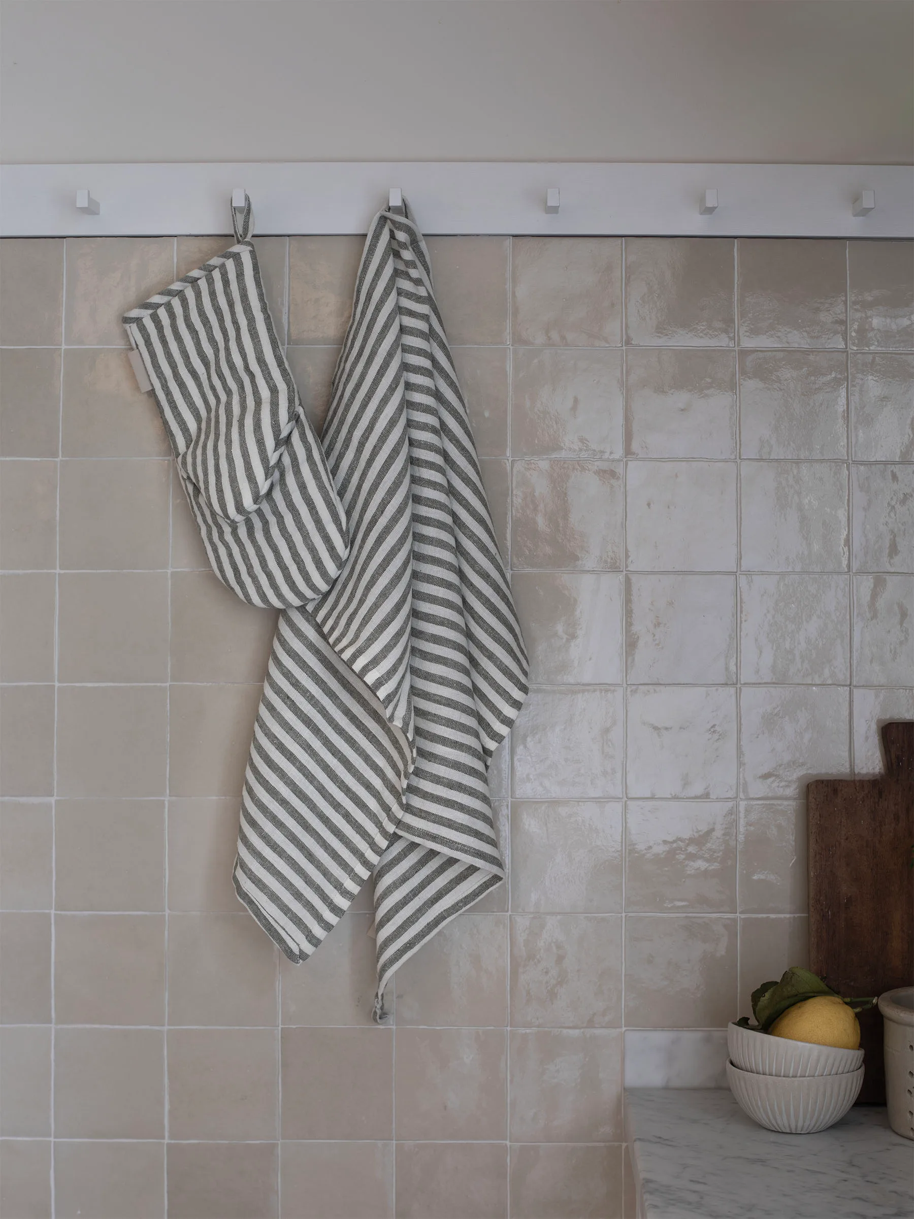 Leon oven mitt 15x30 cm, Seagrass Tell Me More