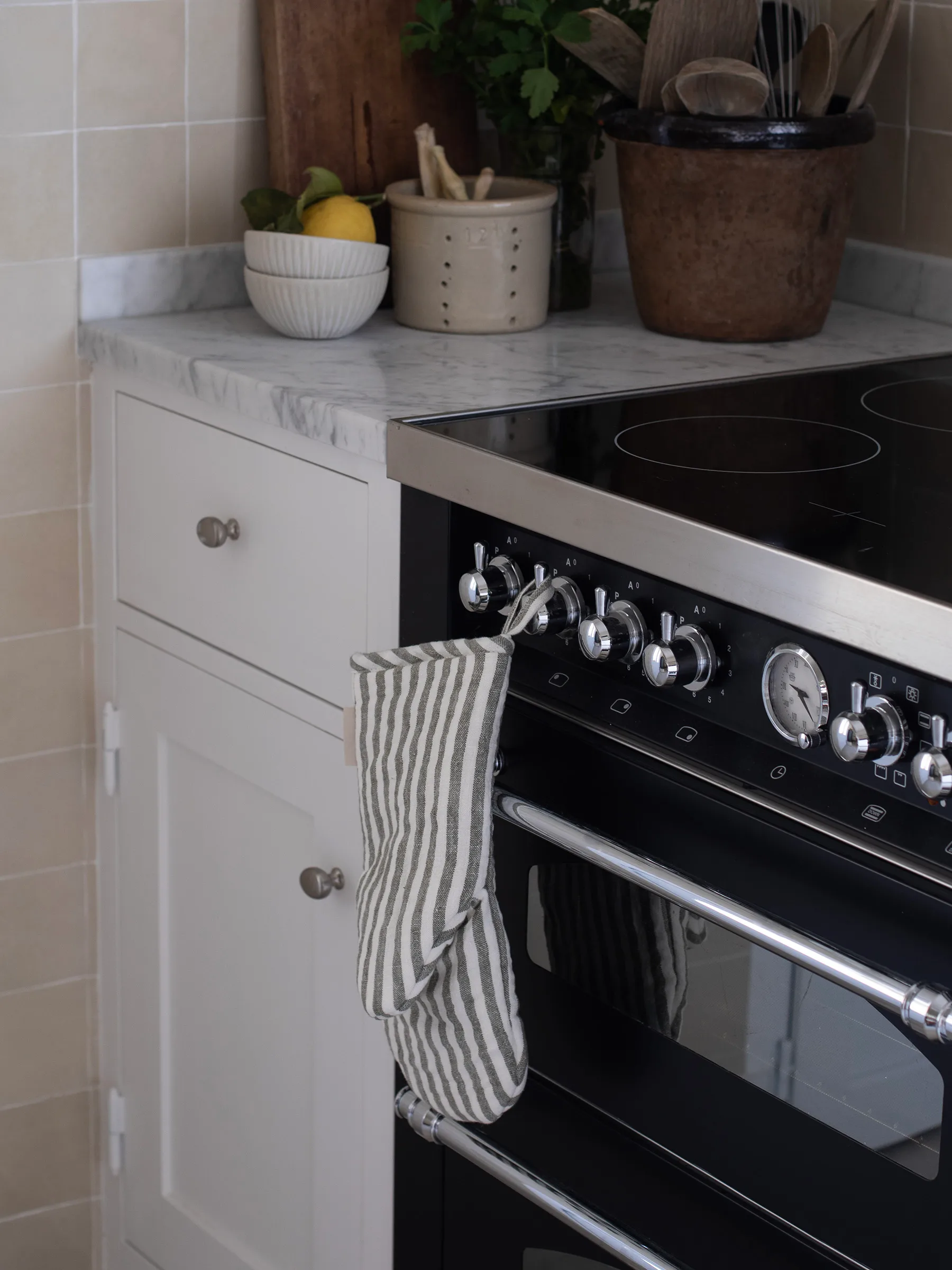 Leon oven mitt 15x30 cm, Seagrass Tell Me More