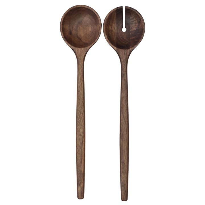 Levi salad cutlery set - Walnut - Tell Me More