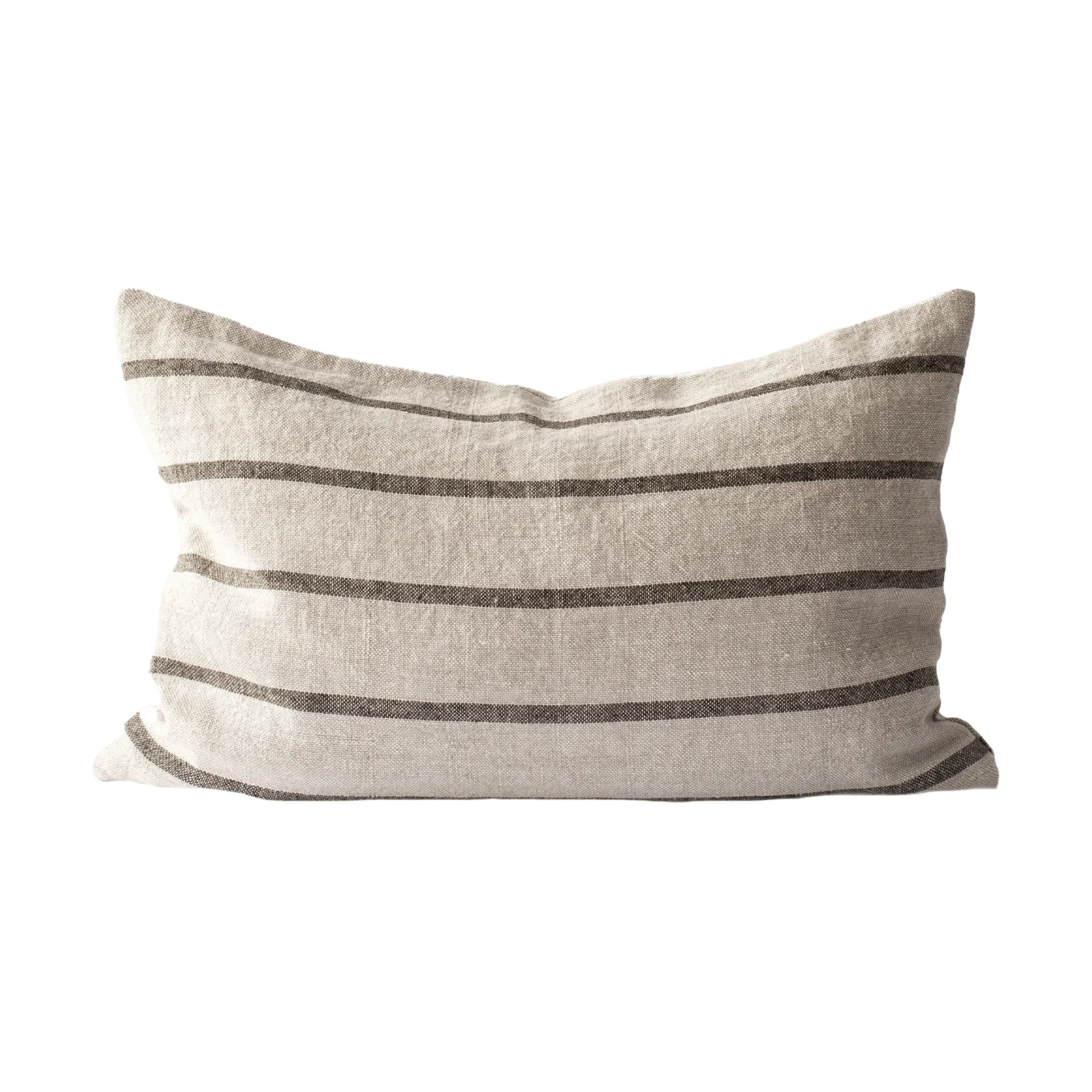 Melvin cushion cover 40x60 cm, Taupe stripe Tell Me More